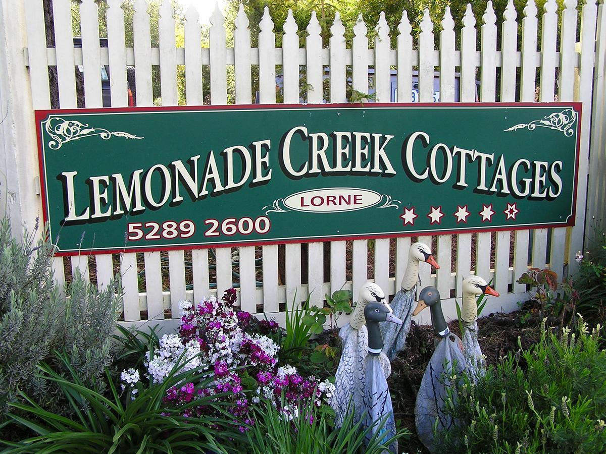 Lemonade Creek Cottages Lorne Kültér fotó