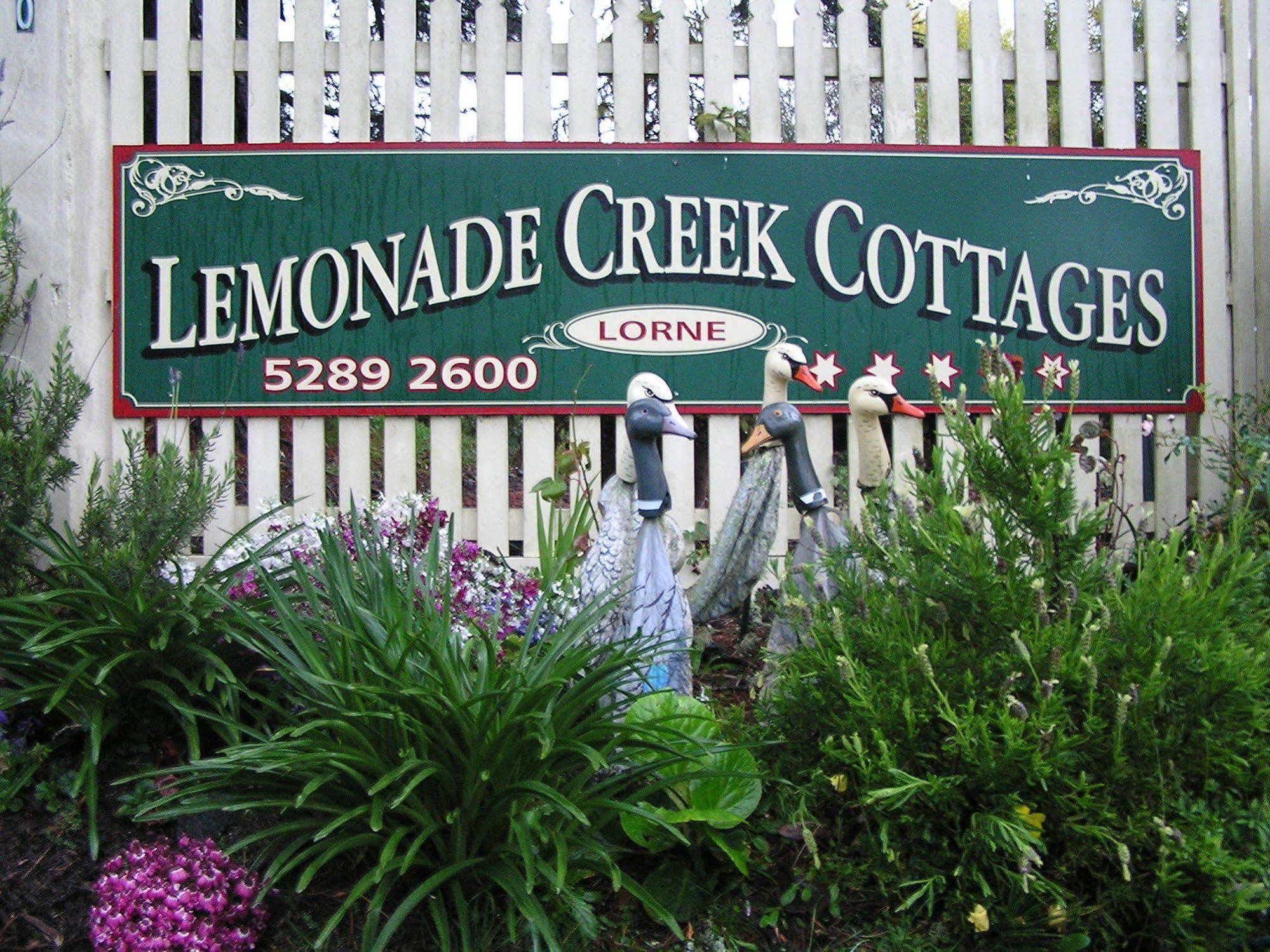 Lemonade Creek Cottages Lorne Kültér fotó